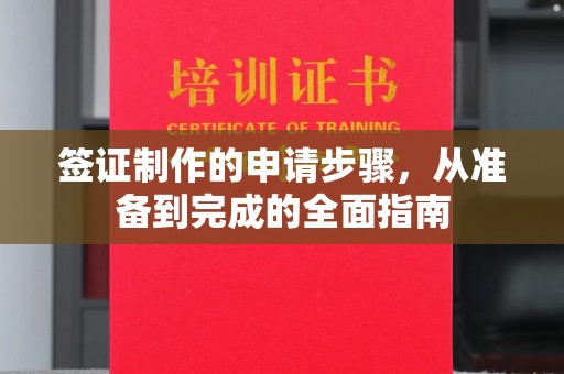 大寮签证制作的申请步骤，从准备到完成的全面指南